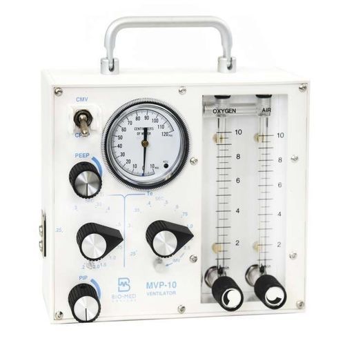 Ventilador de emergência - MVP-10 - Bio-Med Devices - pneumático / de transporte / neonatal
