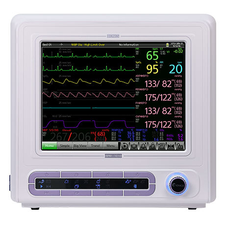 Monitor de paciente portátil - BPM-1010 - Bionics Corporation - compacto / de ECG / RESP