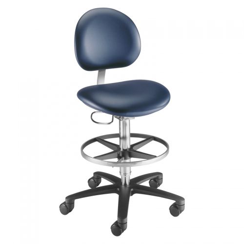 Mocho para consultório médico - 21520B, 21521B - The Brewer Company - com altura regulável / com encosto / com rodízios