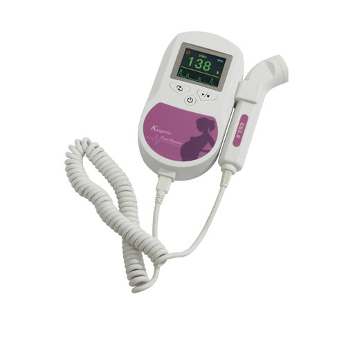 Doppler fetal - CFD-20C - CAREWELL - de bolso / com monitor de frequência cardíaca
