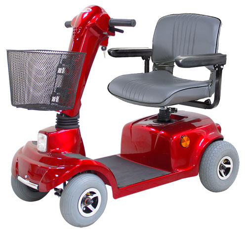 Scooter elétrica de mobilidade reduzida - HS-360 - Chien Ti Enterprise - de 4 rodas / com cesta