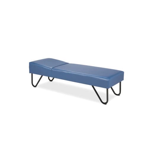 Mesa de exame não ajustável - 3600 - Clinton Industries - articulada em 2 seções / preta
