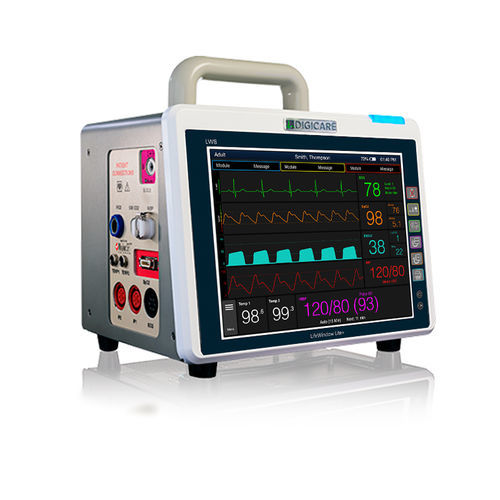 Monitor multiparamétrico portátil - LifeWindow - Digicare Biomedical Technology - de ECG / TEMP / CO2