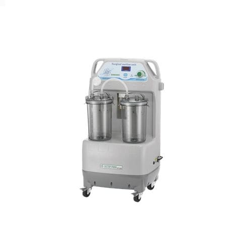 Aspirador cirúrgico elétrico - DF-650 - Doctor's Friend Medical Instrument - com rodízios