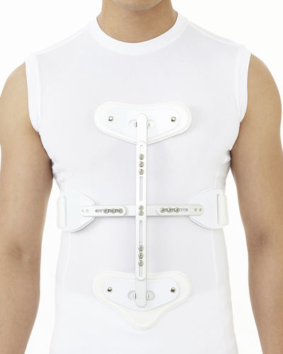 Órtese postural - DR-C001 - Dr. Med - hiperextensão vertebral / com 3 pontos de apoio
