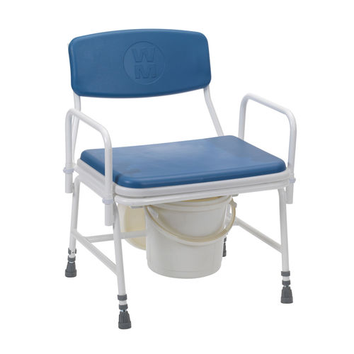 Cadeira de banho com braços - 190 - Drive DeVilbiss Europe - com balde / com encosto / para pessoas obesas