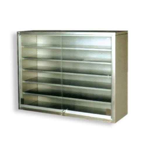 Armário de primeiros socorros - CDSC - Eagle Star Metallic - para hospital / com portas de correr / com prateleiras