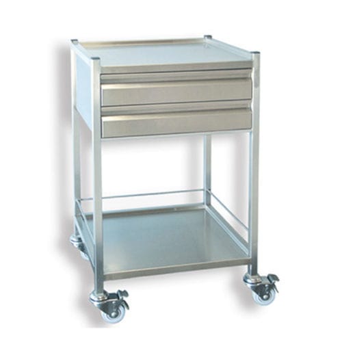 Carrinho para curativos - IT-502.21 - Eagle Star Metallic - hospitalar / para uso geral / em aço inoxidável