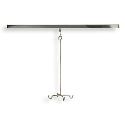 Suporte para soro de teto - IV-CM - Eagle Star Metallic - 4 ganchos / em inox