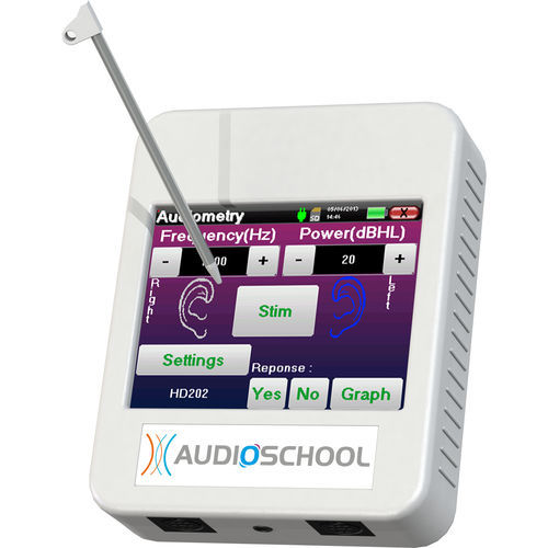 Audiômetro de rastreio - AUDIOSCHOOL - Echodia - digital