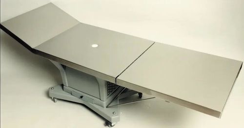 Mesa para cadáver - EIHF-ISOFROID - retangular / em aço inoxidável