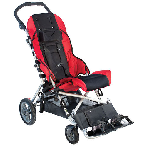 Carrinho postural para crianças com deficiência - Convaid Cruiser - Etac - dobrável / com encosto regulável / com assento ajustável