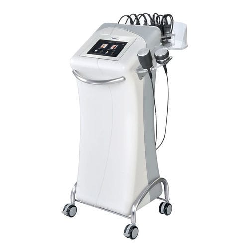 Aparelho de ondas de choque para medicina estética - FISIOSONIC® TOTAL FREQUENCY - Fisioline - com carrinho
