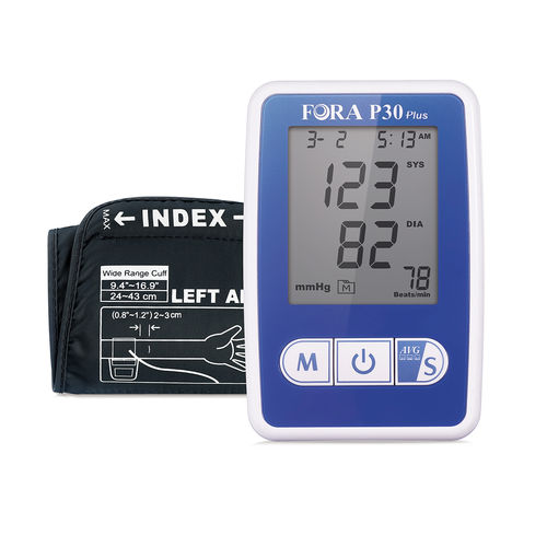 Medidor digital de pressão arterial automático - P30 plus BT - ForaCare Suisse AG - oscilométrico / com Bluetooth / com bateria recarregável