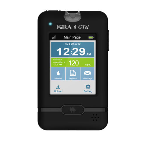 Medidor de glicose GDH-FAD - GD84 - ForaCare Suisse AG - para hospital / de hematócrito / de ácido úrico