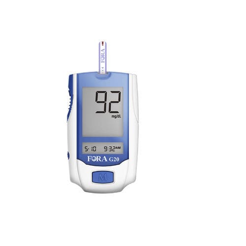 Medidor de glicose GOD - COMFORT basic - ForaCare Suisse AG - para hospital / sem código / com lancetador
