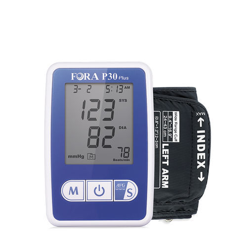 Medidor digital de pressão arterial automático - P30 plus - ForaCare Suisse AG - oscilométrico / com bateria recarregável / com braçadeira