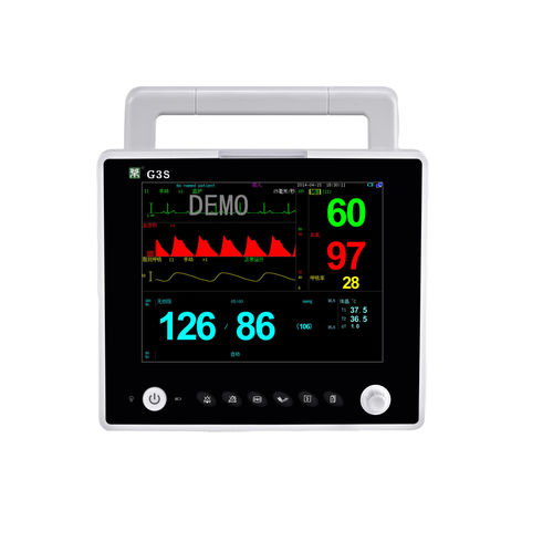 Monitor de paciente portátil - G3S - General Meditech - de mesa / de ECG / de SpO2