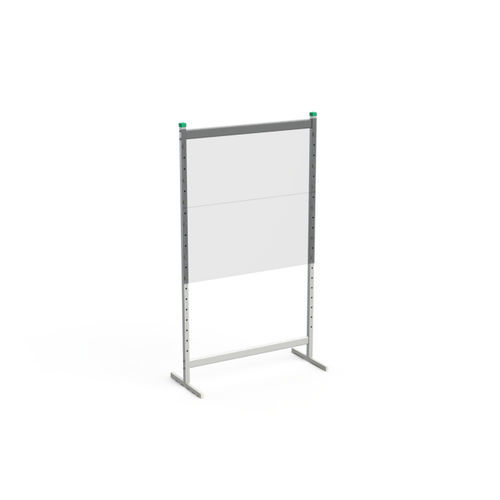 Divisória de proteção móvel - 446 series - H+H SYSTEM GmbH - portátil / em alumínio