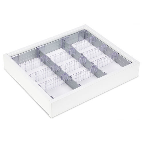 Divisória de gaveta de medicamentos - 220102N - H+H SYSTEM GmbH - de armazenamento / em plástico / em alumínio