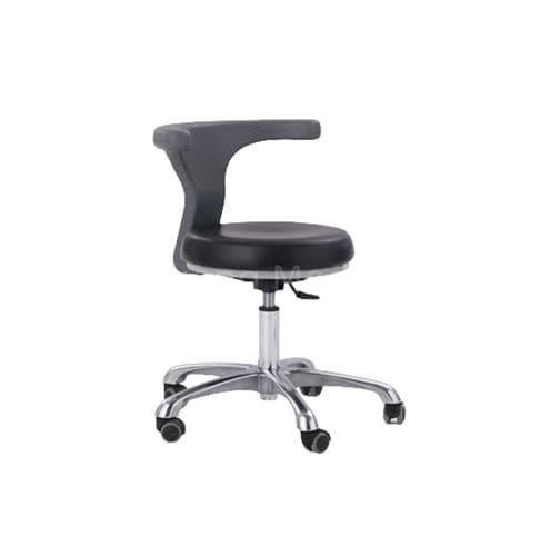 Mocho para estabelecimento de saúde - Y-32 - Hebei Pukang Medical Instruments - com altura regulável / giratório / com encosto