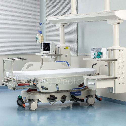 Carro-maca de transporte - E-10 - Hebei Pukang Medical Instruments - de emergência / manual