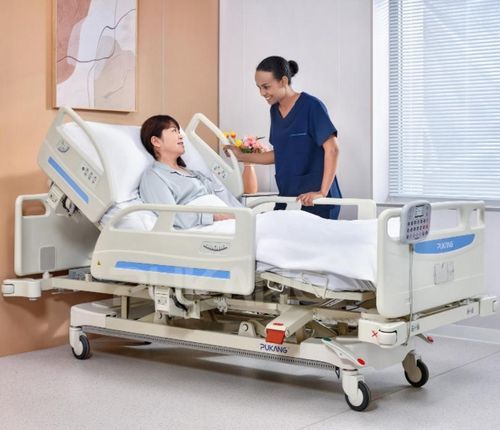 Cama médico-hospitalar - DA-2 - Hebei Pukang Medical Instruments - para cuidados intensivos / elétrica / de altura regulável