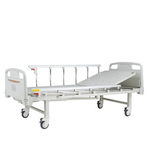 Cama para hospital - B-21-1 - Hebei Pukang Medical Instruments - manual / com altura fixa / com rodízios