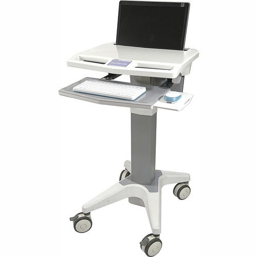 Carrinho para computador com bateria - SKR-IB00 - Jiangsu Saikang Medical Equipment - com altura regulável