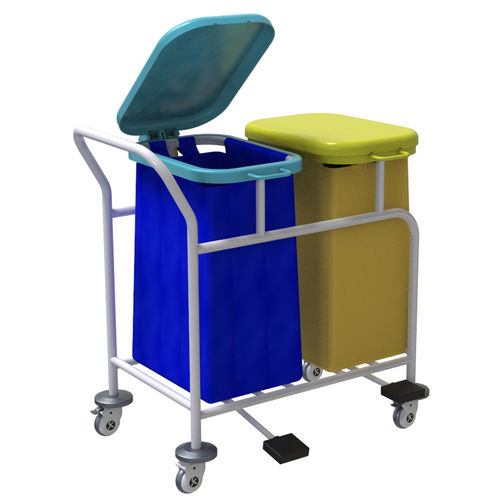 Carrinho hospitalar - SKR-WC561 - Jiangsu Saikang Medical Equipment - para hospital / de transporte / de limpeza