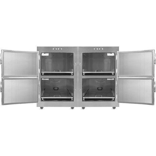 Câmara mortuária 4 corpos - SKB-7A004 - Jiangsu Saikang Medical Equipment - para macas de transporte de corpos / com abertura frontal / para conservação temporária
