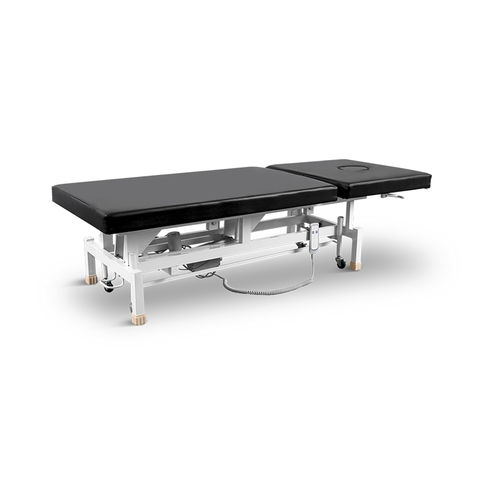 Mesa de exame para fisioterapia - X28 - Jiangsu Saikang Medical Equipment - elétrica / com encosto regulável / com altura regulável
