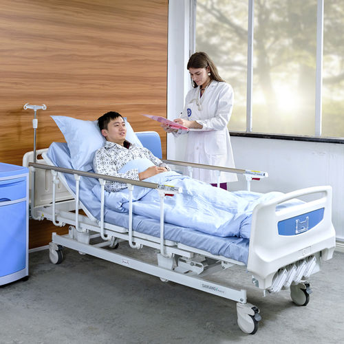 Cama para hospital - B4w - Jiangsu Saikang Medical Equipment - para permanência prolongada / para cuidados intensivos / manual