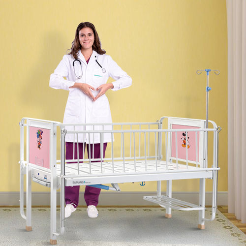 Cama para hospital - CR2q - Jiangsu Saikang Medical Equipment - para internação domiciliar / manual / infantil