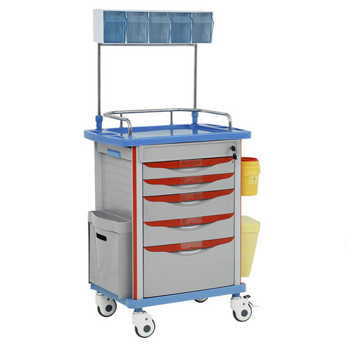 Carrinho de anestesia - SKR054-AT - Jiangsu Saikang Medical Equipment - cirúrgico / hospitalar / para instrumental