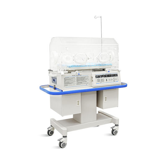 Incubadora neonatal de transporte - SK-N211 - Jiangsu Saikang Medical Equipment - com rodízios / com altura regulável / com monitor