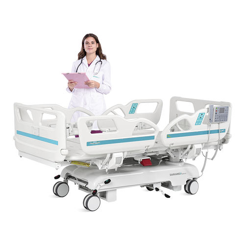 Cama para hospital - V7v - Jiangsu Saikang Medical Equipment - elétrica / de altura regulável / Trendelenburg