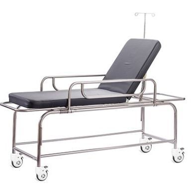 Carro-maca de transporte - SKB037(B) - Jiangsu Saikang Medical Equipment - para transferência de pacientes / manual / dobrável