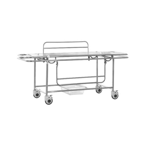 Carro-maca de transporte - YFTC-J2A(V) - Jiangsu Yongfa Medical Equipment Technology - manual / com grades laterais / com suporte para soro