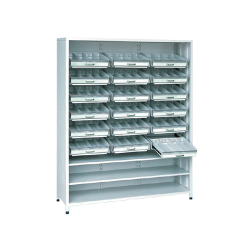 Armário para medicamentos - YF-MS-03 - Jiangsu Yongfa Medical Equipment Technology - para hospital / com prateleiras / branco