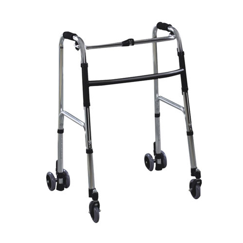 Andador de 4 rodas - YF-WK05 - Jiangsu Yongfa Medical Equipment Technology - com altura regulável