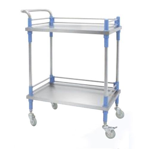 Carrinho em aço inoxidável - YFQ-T29 - Jiangsu Yongfa Medical Equipment Technology - com prateleiras / móvel