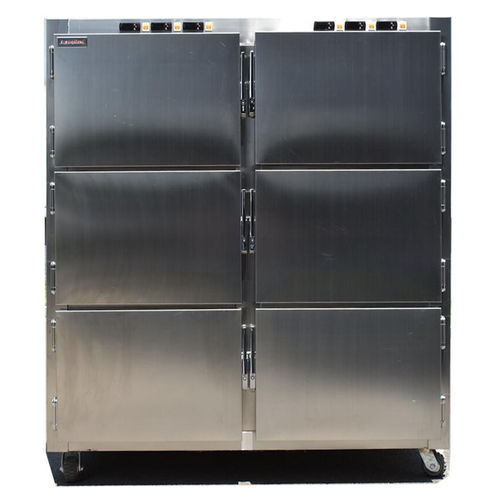 Câmara mortuária para macas de transporte de corpos - YF-STG6 - Jiangsu Yongfa Medical Equipment Technology - para vários corpos / com abertura frontal