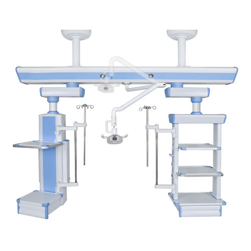 Estativa-pórtico de teto - YF-MP-01D - Jiangsu Yongfa Medical Equipment Technology - para cuidados intensivos / de altura regulável