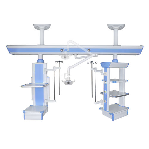 Estativa-pórtico de teto - YF-MP-02S - Jiangsu Yongfa Medical Equipment Technology - para cuidados intensivos / de altura regulável