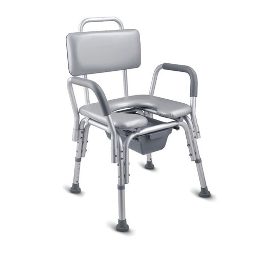 Cadeira higiênica com braços - YF-CO07 - Jiangsu Yongfa Medical Equipment Technology - com balde / com altura regulável