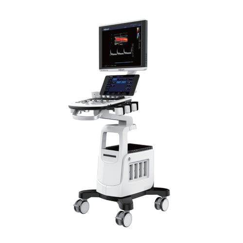 Aparelho de ultrassom com carrinho - SonoRad V10 - Trivitron Healthcare - geral / com Doppler colorido