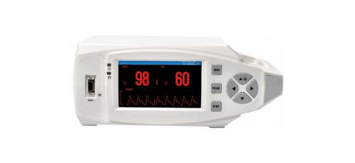 Monitor de paciente compacto - iVita O2 Plus - Trivitron Healthcare - de frequência cardíaca / de SpO2 / para cuidados intensivos