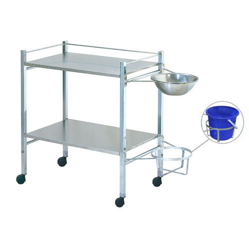 Carrinho hospitalar - CT1110 - LKL ADVANCE METALTECH SDN BHD - para instrumental / de transporte / em aço inoxidável
