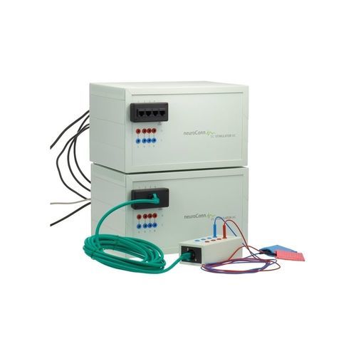 Estimulador elétrico transcraniano por corrente contínua ETCC - DC-STIMULATOR MC - neuroConn  - Neurocare Group - por corrente alternada (tACS) / por ruído aleatório (tRNS) / tES